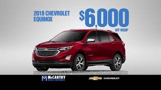 McCarthy-Morse Chevrolet - $6K Off Equinox