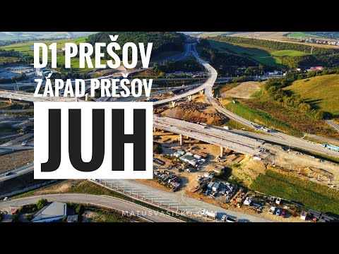 Diaľnica D1 Prešov západ Prešov juh