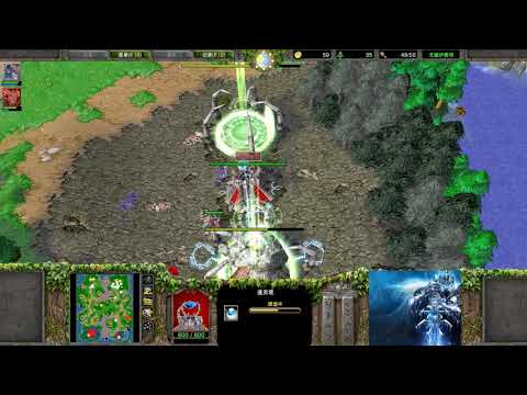 【顶级战力】魔兽争霸大帝解说 Moon vs WFZ CH