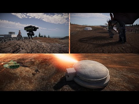 SAURON ALLIANCE WITH BEAST AGAINST HUMAN ARMY  Battle Simulator 2 - UEBS 2