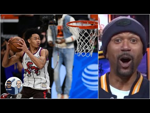 杰倫-羅斯迴應安費內-西蒙斯贏得2021年扣籃大賽｜杰倫與雅各比 (Jalen Rose reacts to Anfernee Simons winning the 2021 Slam Dunk Contest | Jalen & Jacoby)