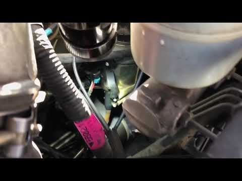 98 1/2-02 Cummins fuel canister drain valve replacement