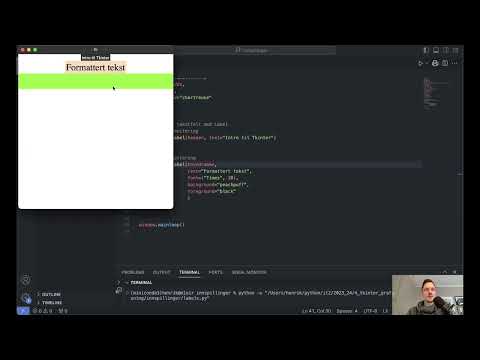 Python Tkinter Label It2