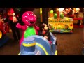 Ruhani With Barney At Chuck E Cheese