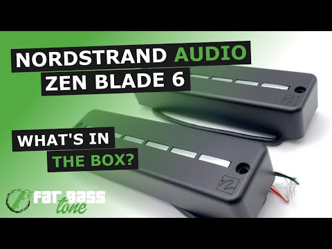 Nordstrand Zen Blade 6 Bass Pickup Set: What’s In The Box (A Close-Up Look)