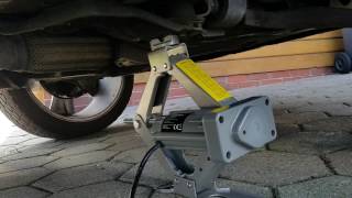 Elektrischer Wagenheber (Lescars) - Test am Chevrolet Captiva