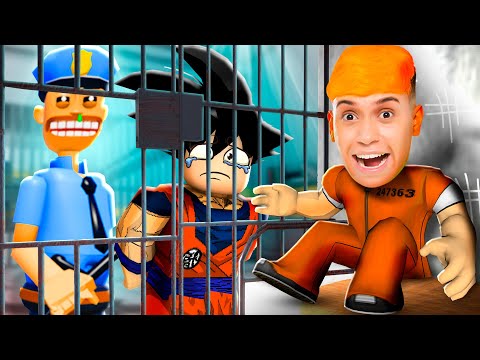 ESCAPE DO POLICIAL MALUCO DA PRISÃO 100% SEGURA DO ROBLOX!!