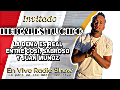 LIRICAL EN TU OIDO NOS CUENTA COMO CONOCE AL FECHO RD Y  EL EXPERIMENTO (#ENLAMIRA)