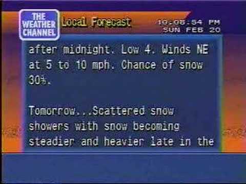 WeatherStar 4000 Portland, ME