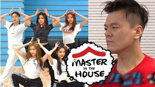 JYP&#39;s Checking ITZY&#39;s Dalla Dalla Choreography [Master in the House Ep 61]