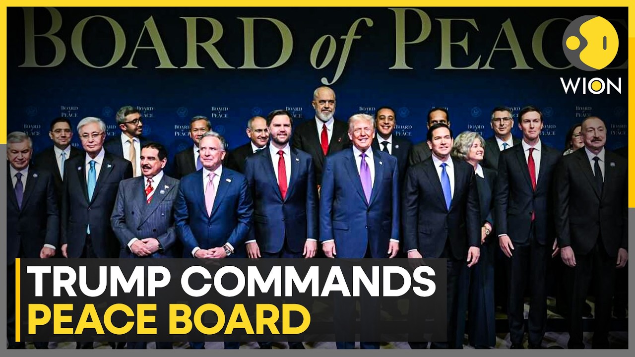 Board Of Peace Meeting: Trump’s 47-Minute Speech Features Global Leader Praise | WION