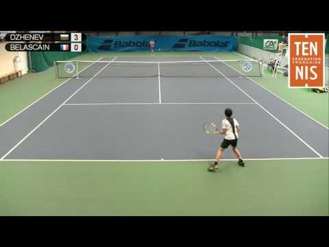 DZHENEV (BUL) vs BELASCAIN (FRA) - Open Super 12 Auray Tennis - Court 3