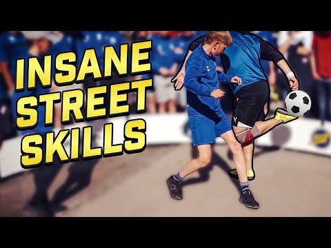 Insane STREET Football Skills! ★
