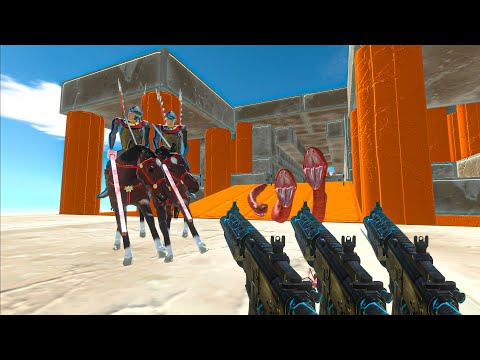 DEATH RUN FPS OF GRENADE LAUNCHER-Animal Revolt Battle Simulator