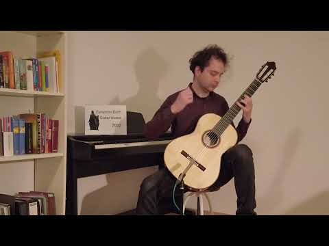 European Bach Guitar Award 2022 -- First Round -- Tomás Peña