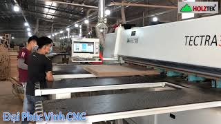 Máy cắt ván công nghiệp tự động | Panel saw Tectra 328 Holztek