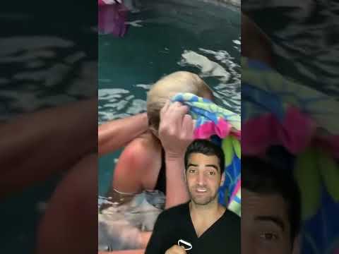 Paralysis from Diving into a Pool