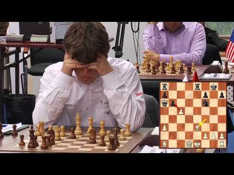 Tal Memorial 2012. Round 1. M. Carlsen - V. Kramnik