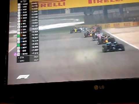 F1 Bahrein 2020 - Terza partenza  e primi giri