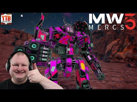 LARGE CHEM LASER ROCKS! - 04 - Mechwarrior 5: Mercenaries DLC