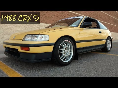 My 1988 CRX Si Build Update - Project Y49