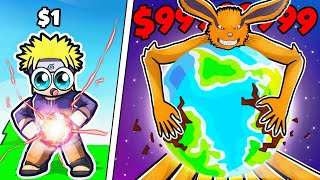 I Evolved INSANE NARUTO POWERS in Roblox!