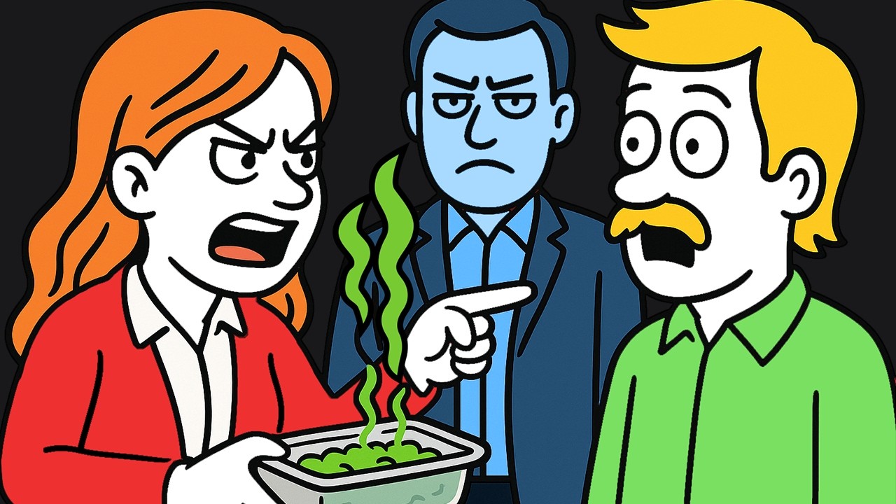 Еда «Национальной Кухни» Коллеги Воняет На Весь Офис. Я Не Мог Это Терпеть и ?