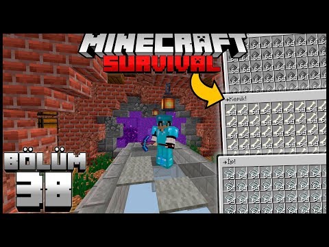 HASILATLAR ve YENİ MEKANİZMALAR !!┇Minecraft Survival ▹Bölüm 38