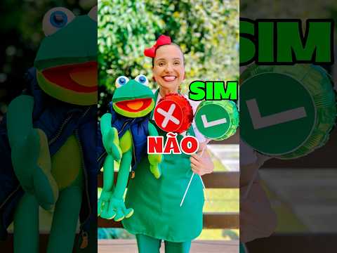 SIM - NÃO! #educaçãoinfantil #infantil #sapolino #aprenderbrincando #educativo