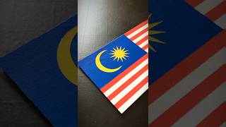 Download lagu MALAYSIA 🇲🇾 Flag Drawing #flags #malaysia #asia #posca mp3