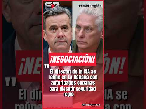 TRUMP ENVÍA AL DIRECTOR DE LA CIA A LA HABANA  #Ultimahora #shorts