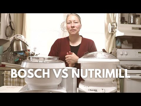 Does the Bosch beat the Nutrimill? | Comparing stand mixers
