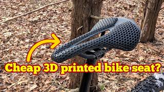 Trail tested 155g AliExpress 3D printed carbon fiber MTB saddle