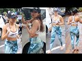 Uff Baapre Malaika Arora Flaunts Her Huge Boombastic Back And Figure As She Snapped At Diva Yoga