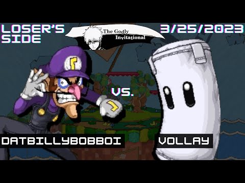 datbillybobboi (Waluigi) vs. Vollay (Bag) - SSF2 Loser's - The Godly Invitational