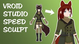 VRoid Studio Speed-Sculpt (COMMISSION)