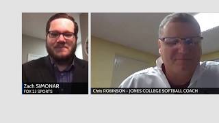 Jones College softball coach talks about how pandemic affects his program