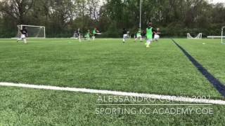 Alessandro Cupini 9 Year Old / Elite Soccer Player/ Sporting KC Academy / COE / 