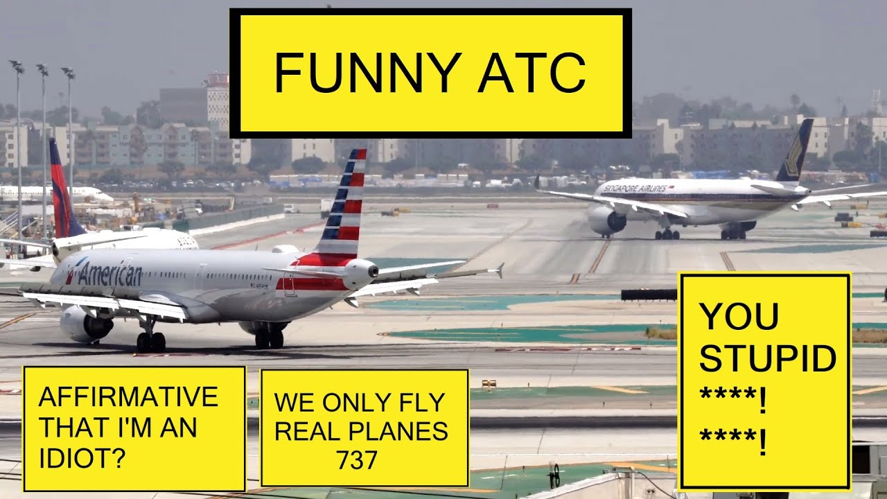 Best Funniest Pilot Air Traffic Control Conversations ATC Pilot's Discord