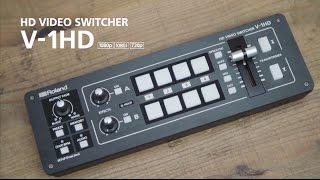 Video thumbnail for Roland V-1HD Video Switcher | Video Products by Vistek