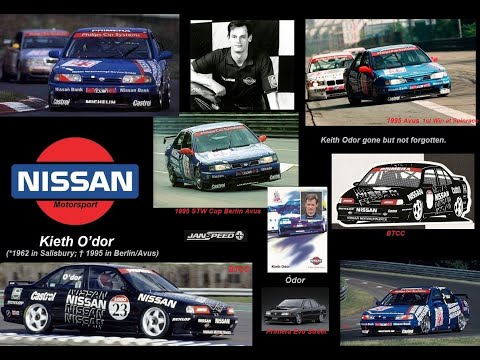 RIP Kieth Odor - Nissan Primera STW - DSF - Avus Berlin D&W STW Cup 1995 - Frank Biela Audi