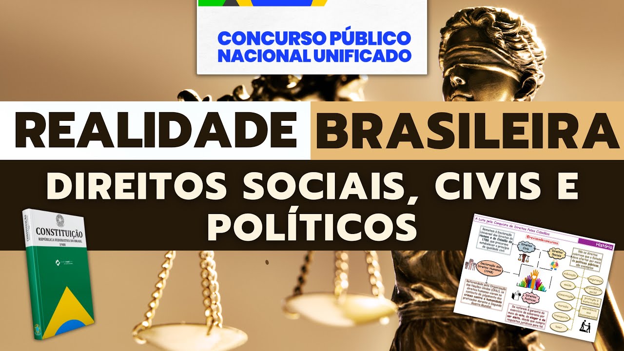 Aula 33 | Realidade Brasileira - A Luta pela Conquista de Direitos - CNU