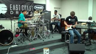 Greg Clark Jr DRUM CLINIC @East Coast Drums w/Smith, Kohlhaas, Weatherspoon