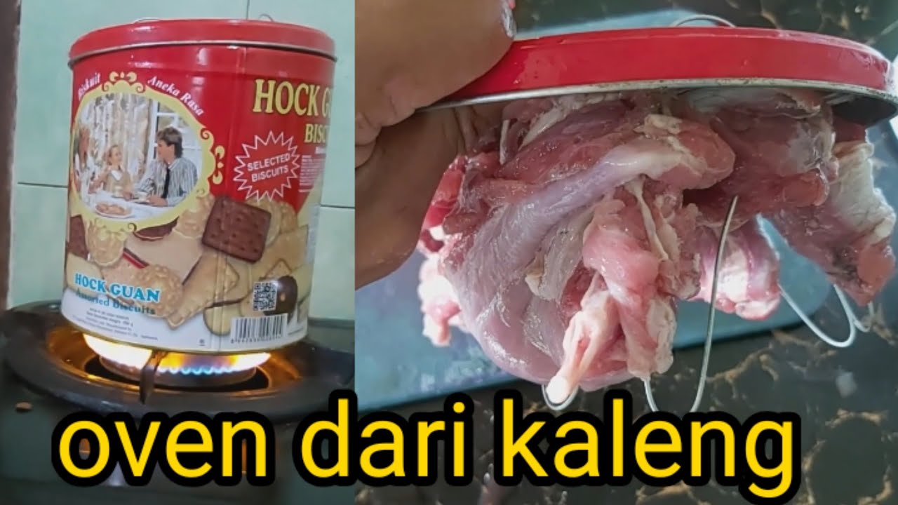 Putar video membuat OVEN dari KALENG BISKUIT , anti gagal , DIY kaleng biscuit kreatif, oven termurah, steak sekarang membuat OVEN dari KALENG BISKUIT , anti gagal , DIY kaleng biscuit kreatif, oven termurah, steak