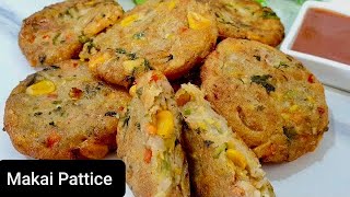 मक्कई वड़ा | Corn Patties | Cooking With Benazir