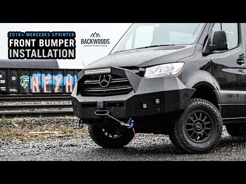 [2019+] Mercedes Sprinter – Front Bumper Install Backwoods Adventure Mods [2500 & 3500 Models]
