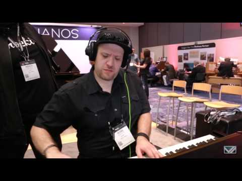 Robi Botos plays Ravenscroft 275 VI at NAMM '15