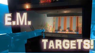 How The Targets Are Designed - E.M. Rifle Arcade Game Schematics