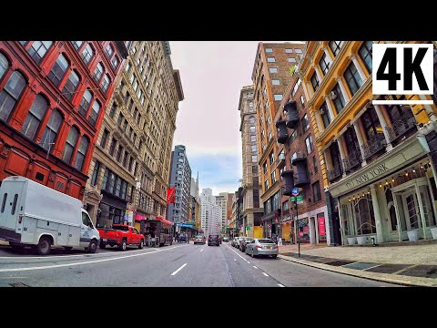 ⁴ᴷ⁶⁰ New York City Tour - West Village via Washington Square Park New York City (June 20, 2020)
