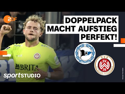 Arminia Bielefeld – Wiesbaden Highlights | Relegation Rückspiel 2. Bundesliga 2022/23 | sportstudio